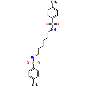 Benzenesulfonamide,n,n-1,6-hexanediylbis[4-methyl- Structure,69762-22-7Structure