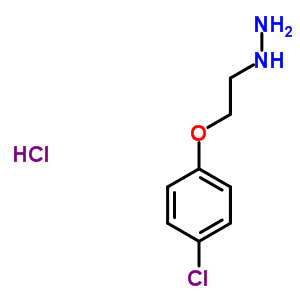 1-(2-(4-Chlorophenoxy)ethyl)hydrazine Structure,69782-24-7Structure