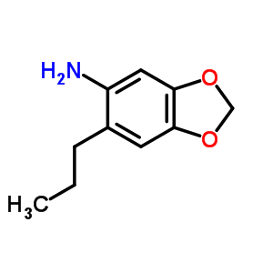 6-Propyl-benzo[1,3]dioxol-5-ylamine Structure,69797-90-6Structure