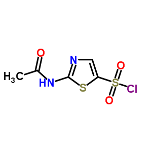 2-(Acetylamino)-1,3-thiazole-5-sulfonyl chloride Structure,69812-30-2Structure