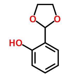 Phenol,2-(1,3-dioxolan-2-yl)- Structure,6988-19-8Structure