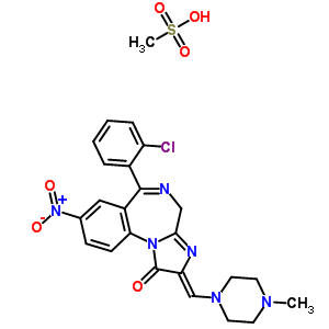 Loprazolam mesylate Structure,70111-54-5Structure