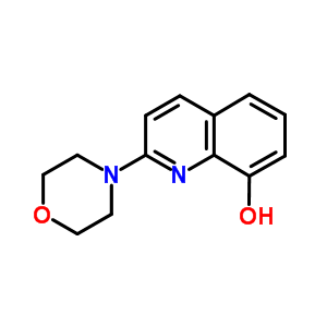 2-嗎啉喹啉-8-醇結(jié)構(gòu)式_70125-21-2結(jié)構(gòu)式