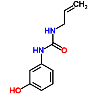 3-(3-Hydroxyphenyl)-1-prop-2-enyl-urea Structure,70171-68-5Structure