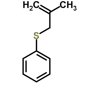 2-Methylprop-2-enylsulfanylbenzene Structure,702-00-1Structure