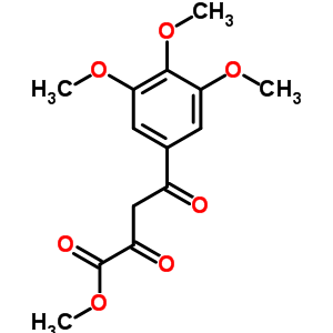 2,4-Dioxo-4-(3,4,5-trimethoxyphenyl)butyric acid methyl ester Structure,70311-74-9Structure