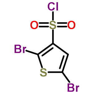 2,5-Dibromothiophene-3-sulfonyl chloride Structure,70374-40-2Structure