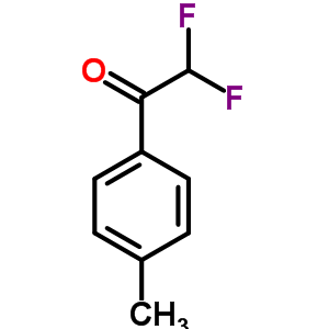 Ethanone, 2,2-difluoro-1-(4-methylphenyl)-(9ci) Structure,704-36-9Structure