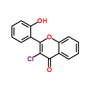 3-Chloro-2-(2-hydroxyphenyl)chromen-4-one Structure,70460-44-5Structure