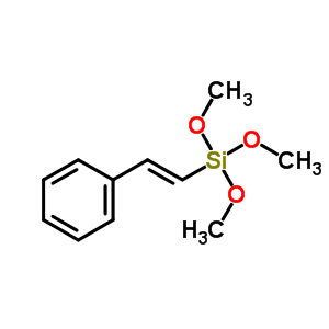 1-Phenyl-2-trimethoxy silyl ethene Structure,70531-02-1Structure