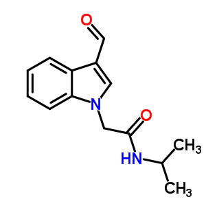 2-(3-甲?；?吲哚-1-基)-N-異丙基-乙酰胺結(jié)構(gòu)式_708284-70-2結(jié)構(gòu)式