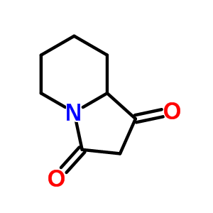 Tetrahydro-indolizine-1,3-dione Structure,70841-78-0Structure