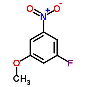 3-Fluoro-5-nitroanisole Structure,7087-60-7Structure