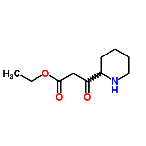 乙基-2-哌啶-乙酸酯結構式_70883-14-6結構式