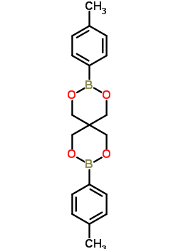 3,9-Bis(4-methylphenyl)-2,4,8,10-tetraoxa-3,9-diboraspiro[5.5]undecane Structure,7091-41-0Structure