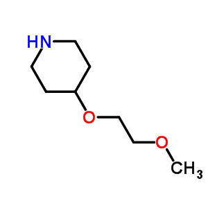 4-(2-Methoxyethoxy)piperidine hydrochloride Structure,70978-88-0Structure