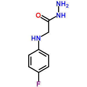 2-[(4-Fluorophenyl)amino]acetohydrazide Structure,710-31-6Structure