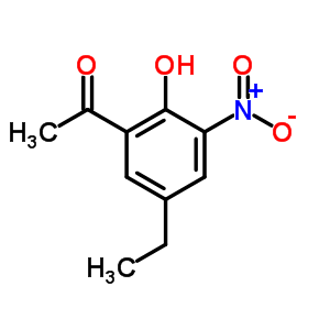 5-乙基-2-羥基-3-硝基苯乙酮結(jié)構(gòu)式_71002-71-6結(jié)構(gòu)式