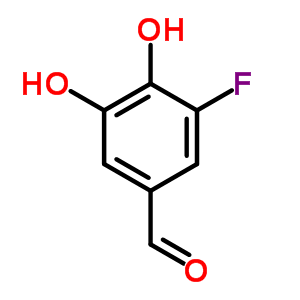 3,4-Dihydroxy-5-fluorobenzaldehyde Structure,71144-35-9Structure