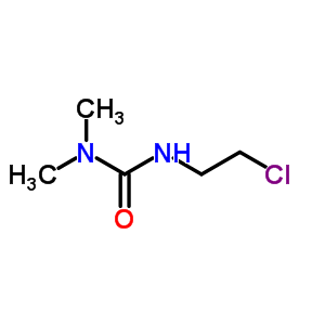 3-(2-Chloroethyl)-1,1-dimethyl-urea Structure,71162-62-4Structure