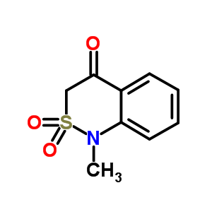 2,2-Dioxo-1-methyl-2,1-benzothiazin-4(3H)-one Structure,7117-31-9Structure