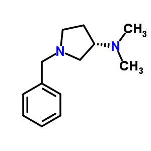 (S)-1-芐基-3-N,N-二甲基氨基吡咯烷結(jié)構(gòu)式_713141-64-1結(jié)構(gòu)式