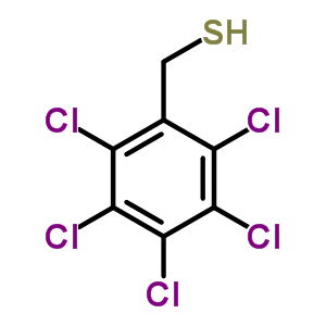 (2,3,4,5,6-Pentachlorophenyl)methanethiol Structure,7139-86-8Structure