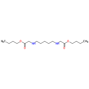 Butyl 2-[5-(butoxycarbonylmethylamino)pentylamino]acetate Structure,7155-15-9Structure