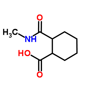 2-[(Methylamino)carbonyl]cyclohexanecarboxylic acid Structure,716362-44-6Structure