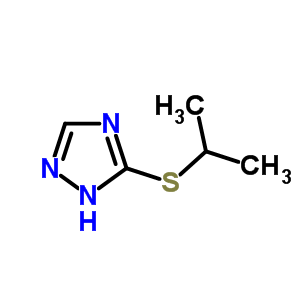 1H-1,2,4-triazole,3-[(1-methylethyl)thio]-(9ci) Structure,71705-08-3Structure