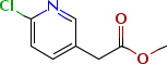 Methyl 2-(6-chloropyridin-3-yl)acetate Structure,717106-69-9Structure