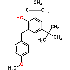 2-[(4-Methoxyphenyl)methyl]-4,6-ditert-butyl-phenol Structure,71712-03-3Structure