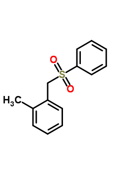 1-Methyl-2-[(phenylsulfonyl)methyl]benzene Structure,71996-48-0Structure