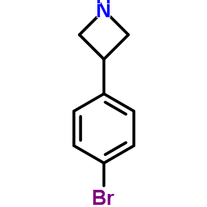 3-(4-Bromophenyl)azetidine Structure,7215-01-2Structure