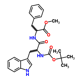 Boc-trp-phe-ome Structure,72156-62-8Structure