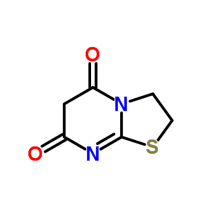 5H-thiazolo[3,2-a]pyrimidine-5,7(6h)-dione,2,3-dihydro- Structure,72211-55-3Structure