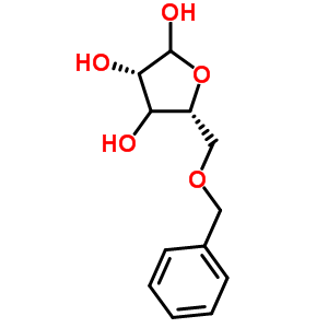 5-O-芐基-d-核糖結(jié)構(gòu)式_72369-89-2結(jié)構(gòu)式