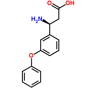 (S)-3-(3-苯氧基苯基)-beta-丙氨酸結(jié)構(gòu)式_723733-91-3結(jié)構(gòu)式