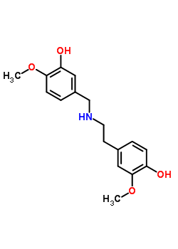 4-[2-[(3-Hydroxy-4-methoxy-phenyl)methylamino]ethyl]-2-methoxy-phenol Structure,7239-28-3Structure