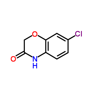 7-Chloro-2h-1,4-benzoxazin-3(4h)-one Structure,72403-05-5Structure