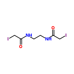 N,n-ethylenebis(iodoacetamide) Structure,7250-43-3Structure