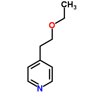 Pyridine, 4-(2-ethoxyethyl)- Structure,7250-69-3Structure