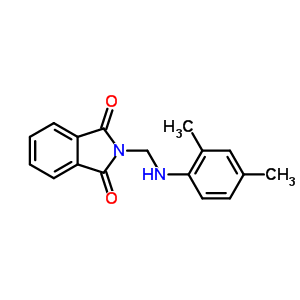 2-[[(2,4-Dimethylphenyl)amino]methyl]isoindole-1,3-dione Structure,7252-68-8Structure