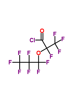 2,3,3,3-Tetrafluoro-2-(heptafluoropropoxy)propanoyl chloride Structure,72848-57-8Structure