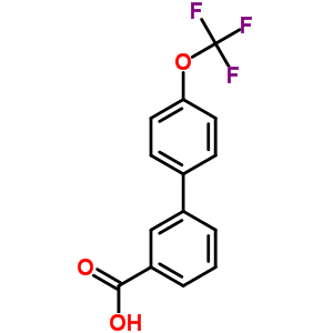 4-Trifluoromethoxy-biphenyl-3-carboxylic acid Structure,728919-12-8Structure