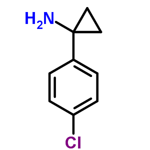 1-(4-Chloro-phenyl)-cyclopropylamine Structure,72934-36-2Structure