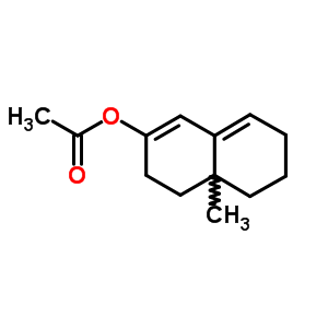 2-Naphthalenol,3,4,4a,5,6,7-hexahydro-4a-methyl-, 2-acetate Structure,72938-40-0Structure