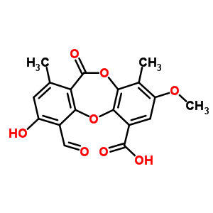 Psoromic acid Structure,7299-11-8Structure