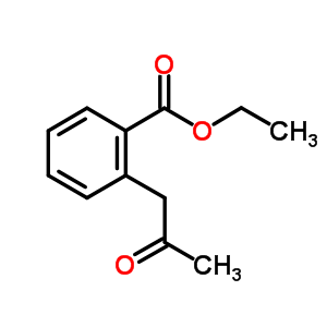 2-(2-氧代丙基)-苯甲酸乙酯結(jié)構(gòu)式_73013-47-5結(jié)構(gòu)式