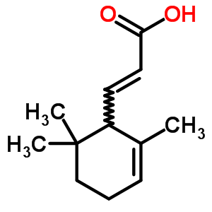 2-Propenoic acid,3-(2,6,6-trimethyl-2-cyclohexen-1-yl)- Structure,73052-17-2Structure